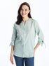 LC Waikiki Women's Henley Neckline Shirt